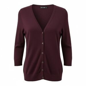 NWT! NY&CO Burgandy Cardigan
